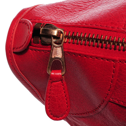 Balenciaga Agneau Giant 21 Rose Gold Hardware Work Coquelicot 10 of 15
