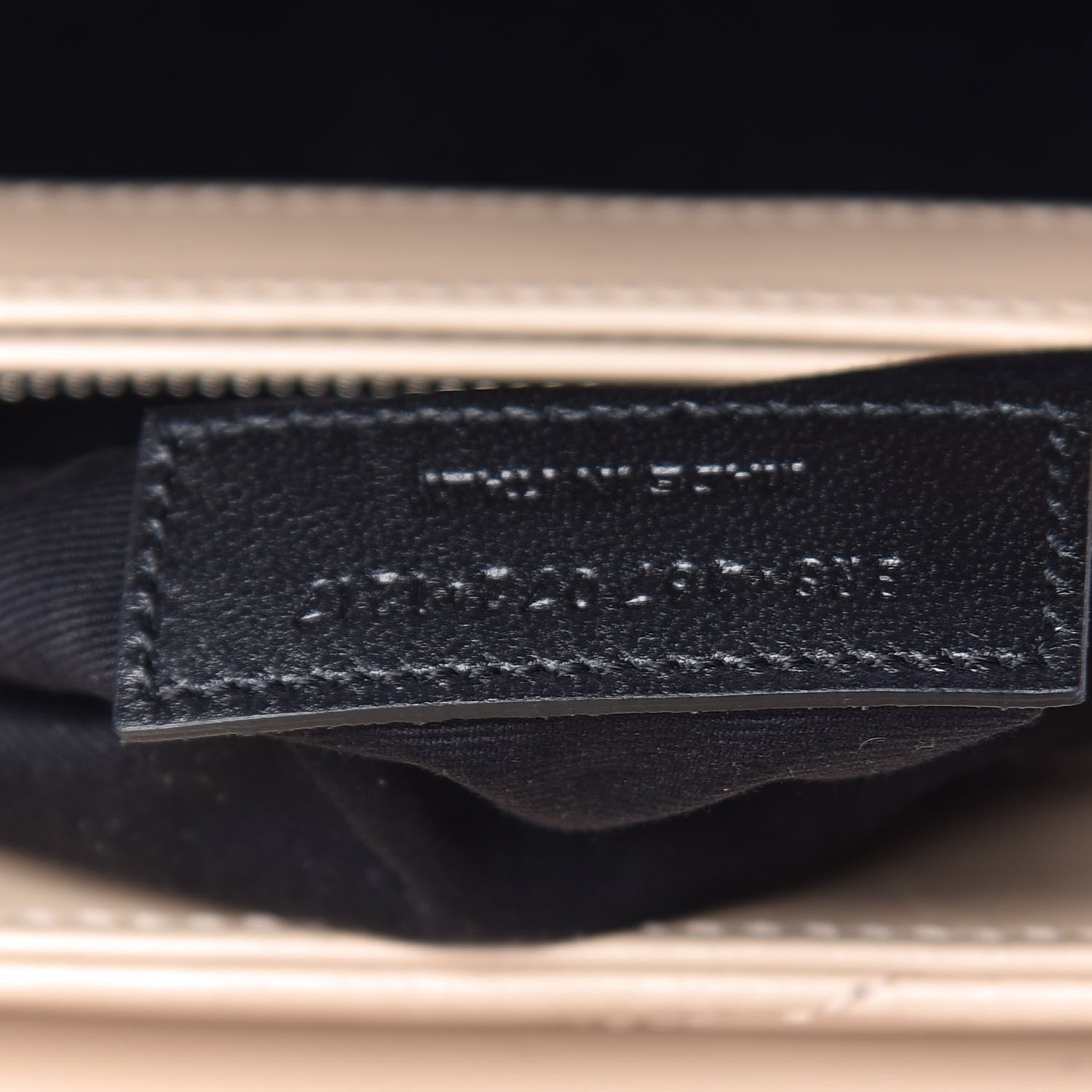 Saint Laurent Calfskin Y Quilted Monogram Toy Loulou Satchel Nude Powder 7 of 12