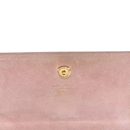 Saint Laurent Patent Small Classic Monogram Kate Satchel Dragee 7 of 18