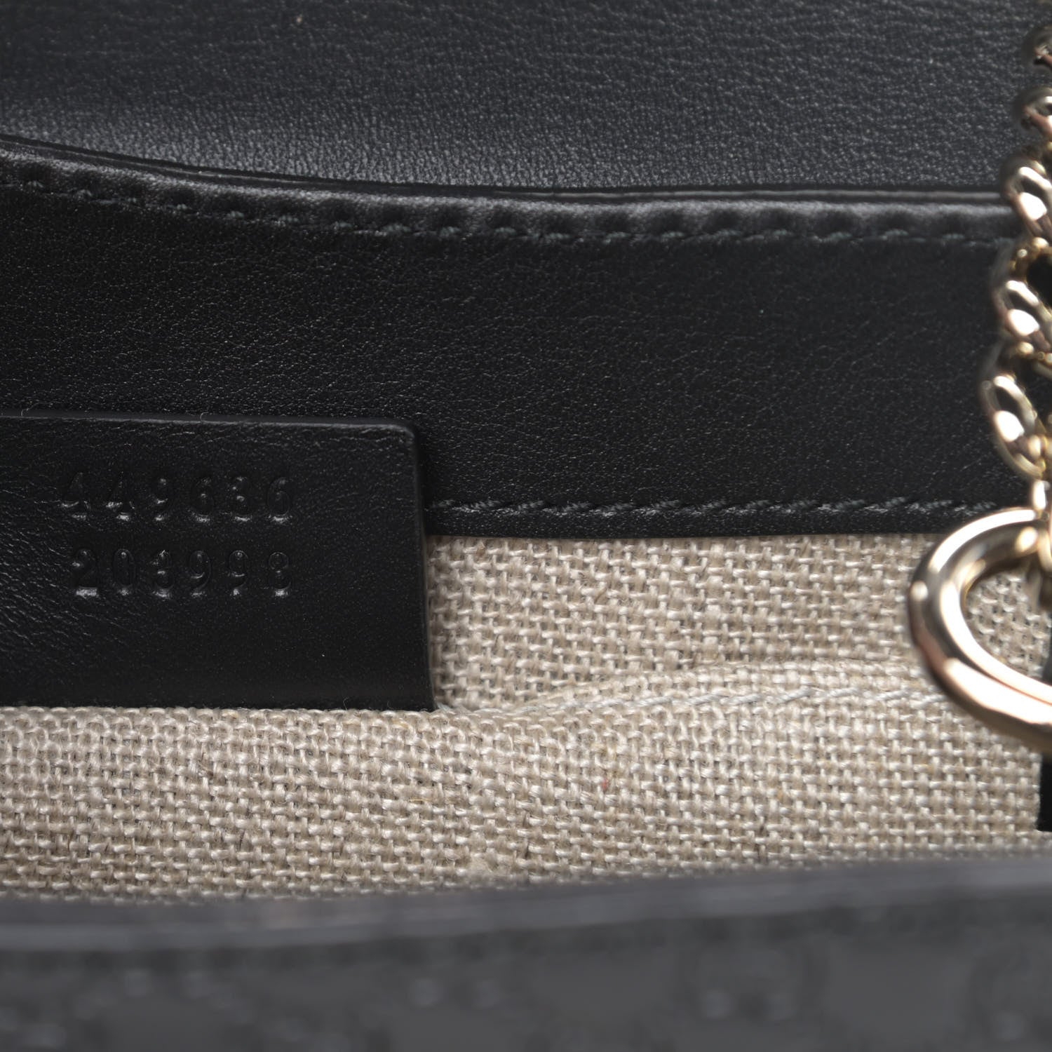 Gucci Microguccissima Mini Emily Shoulder Bag Black 7 of 11