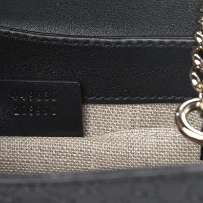 Gucci Microguccissima Mini Emily Shoulder Bag Black 7 of 11