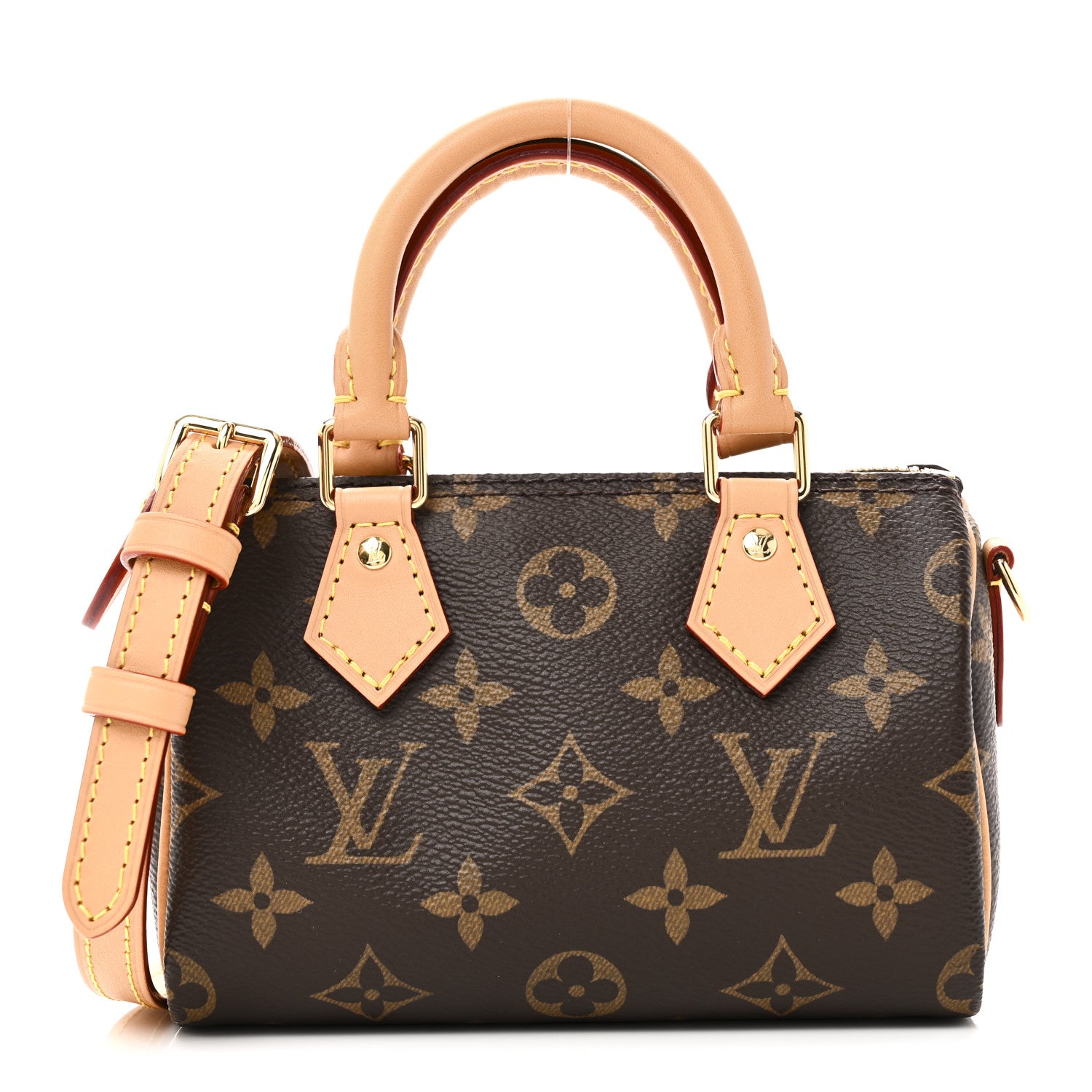Louis Vuitton Monogram Nano Speedy Bandouliere 7 of 9