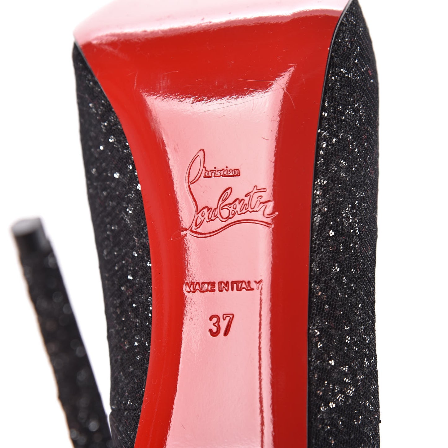 Glitter New Very Prive 120 Pumps 37 Black
