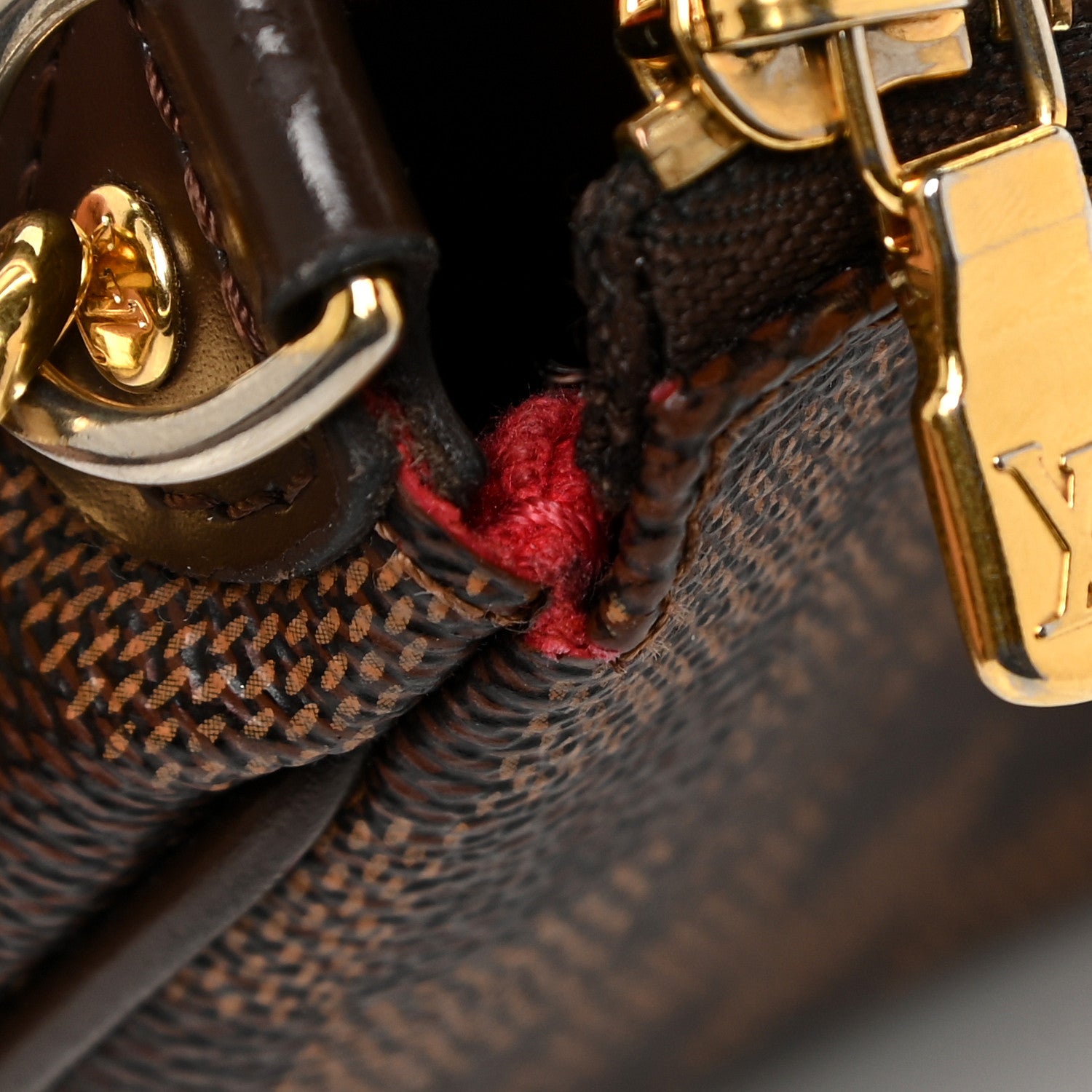 Louis Vuitton Damier Ebene Eva Clutch 19 of 19