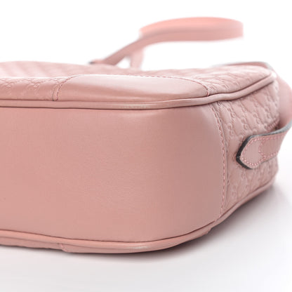 Gucci Soft Microguccissima Mini Bree Messenger Bag Soft Pink 6 of 9