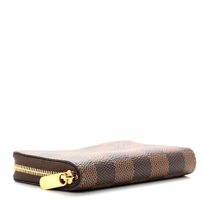 Louis Vuitton Damier Ebene Zippy Coin Purse Rose Ballerine 4 of 6