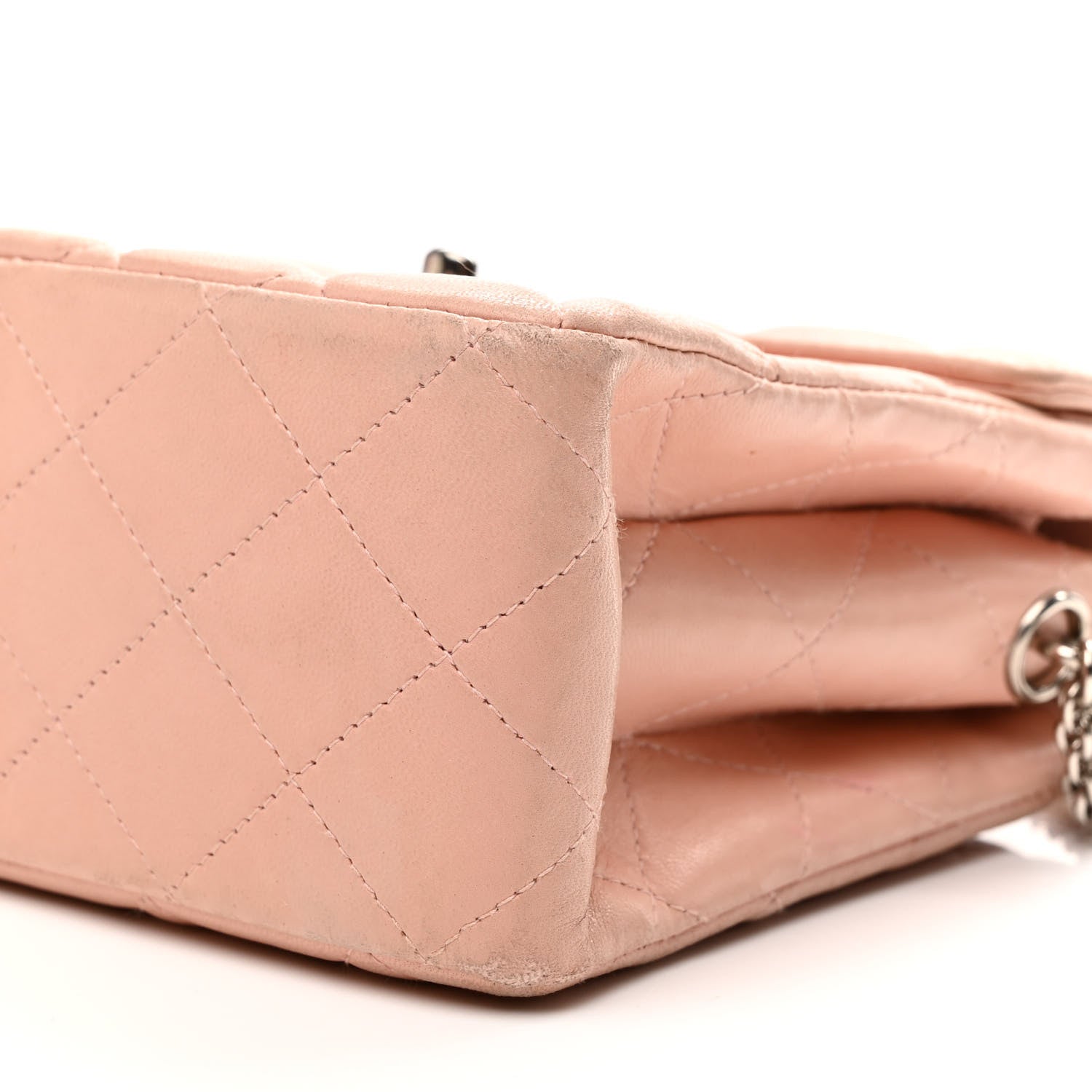 Chanel Lambskin Quilted Mini Flap Pink 11 of 15