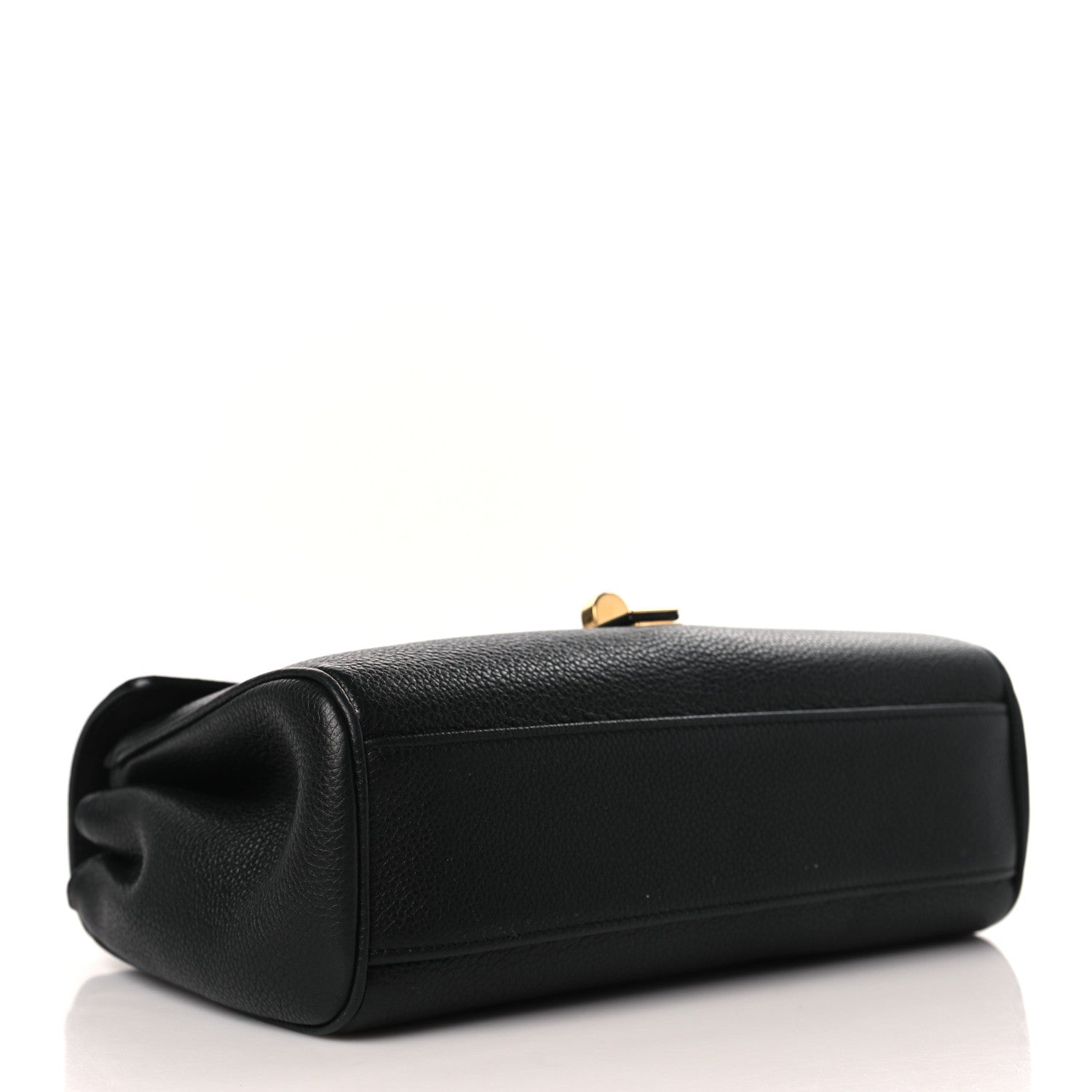Celine Grained Calfskin Teen Soft 16 Shoulder Bag Black 4 of 9