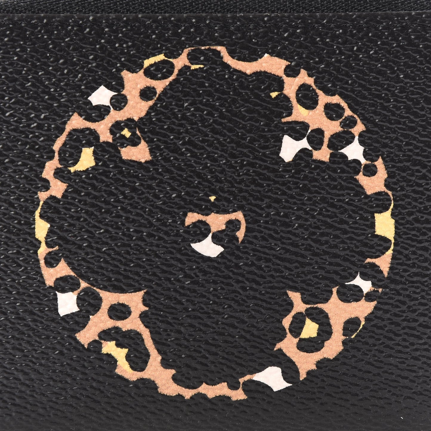 Monogram Giant Jungle Zippy Coin Purse Black