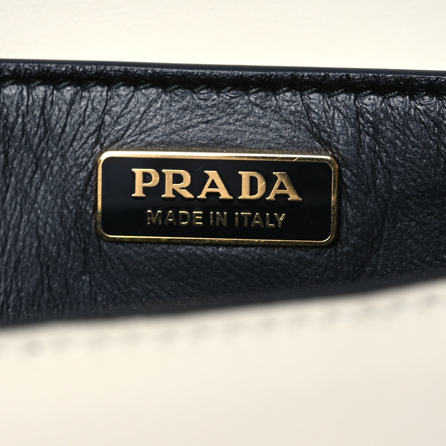 Prada City Calf Denim Cahier Bag Blue Fuoco 4 of 16