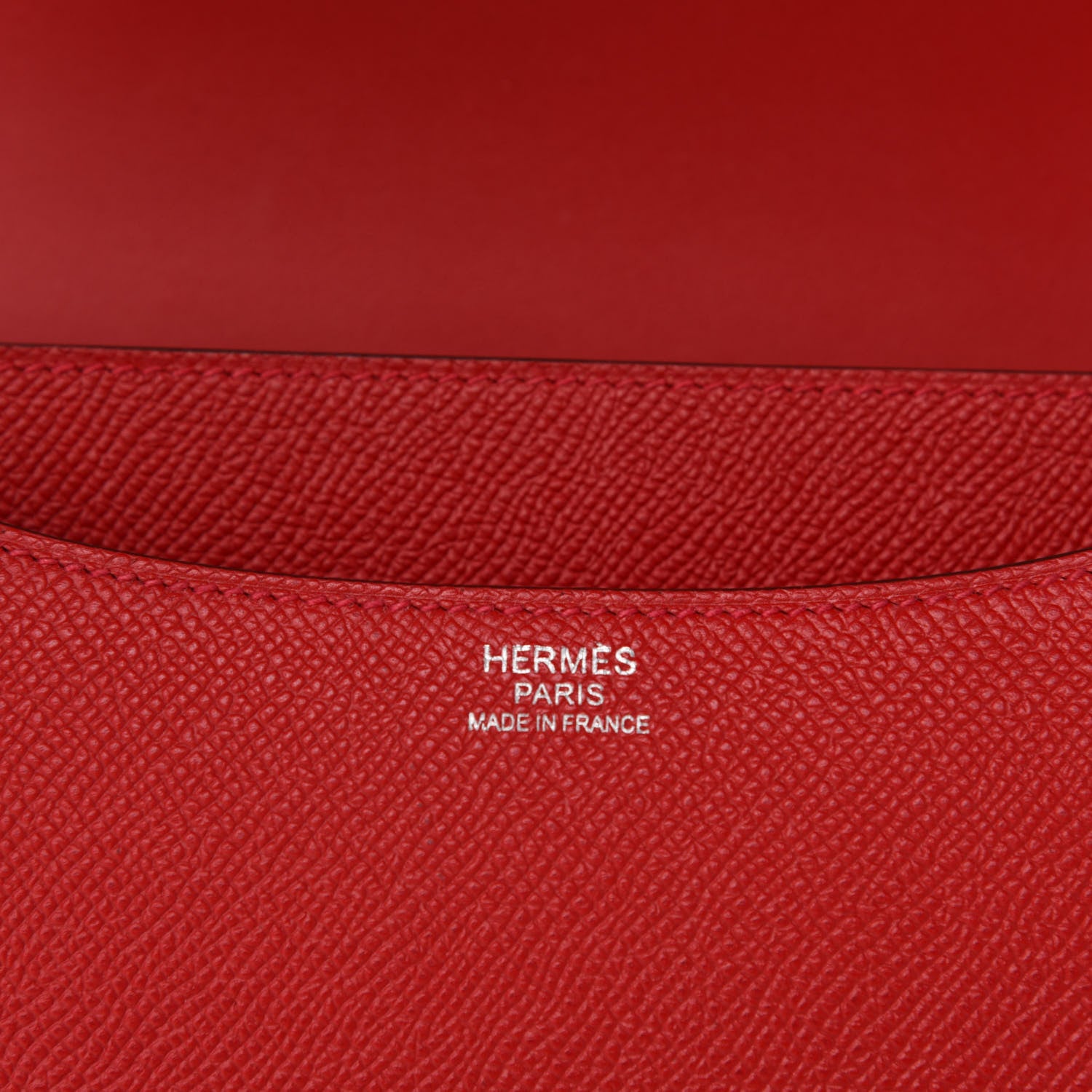 Hermes Epsom Constance 24 Rouge Casaque 8 of 13