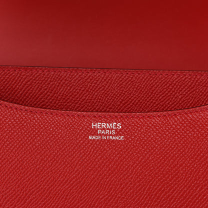 Hermes Epsom Constance 24 Rouge Casaque 8 of 13