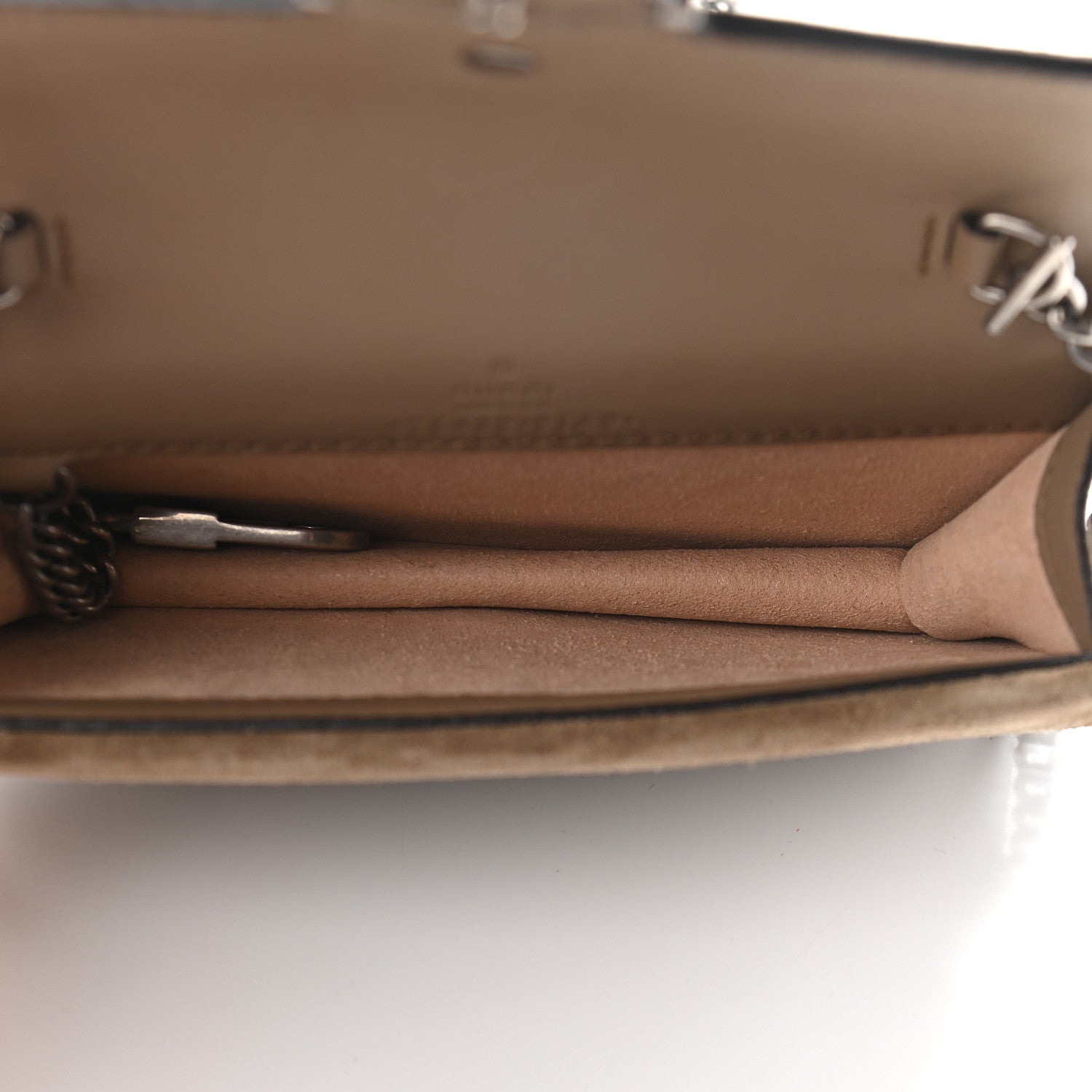 Gucci GG Supreme Monogram Super Mini Dionysus Shoulder Bag Taupe 5 of 8