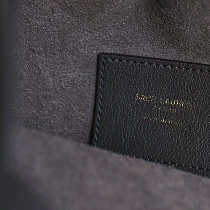 Saint Laurent Calfskin Large Shopping Tote Fog 6 of 13