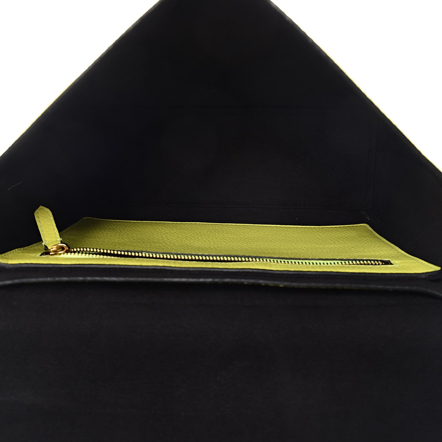 Signature Grain Small Burleigh Crossbody Bag Neon Yellow