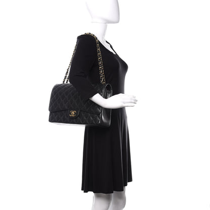 Chanel Caviar Quilted Maxi Double Flap Black 2 of 11