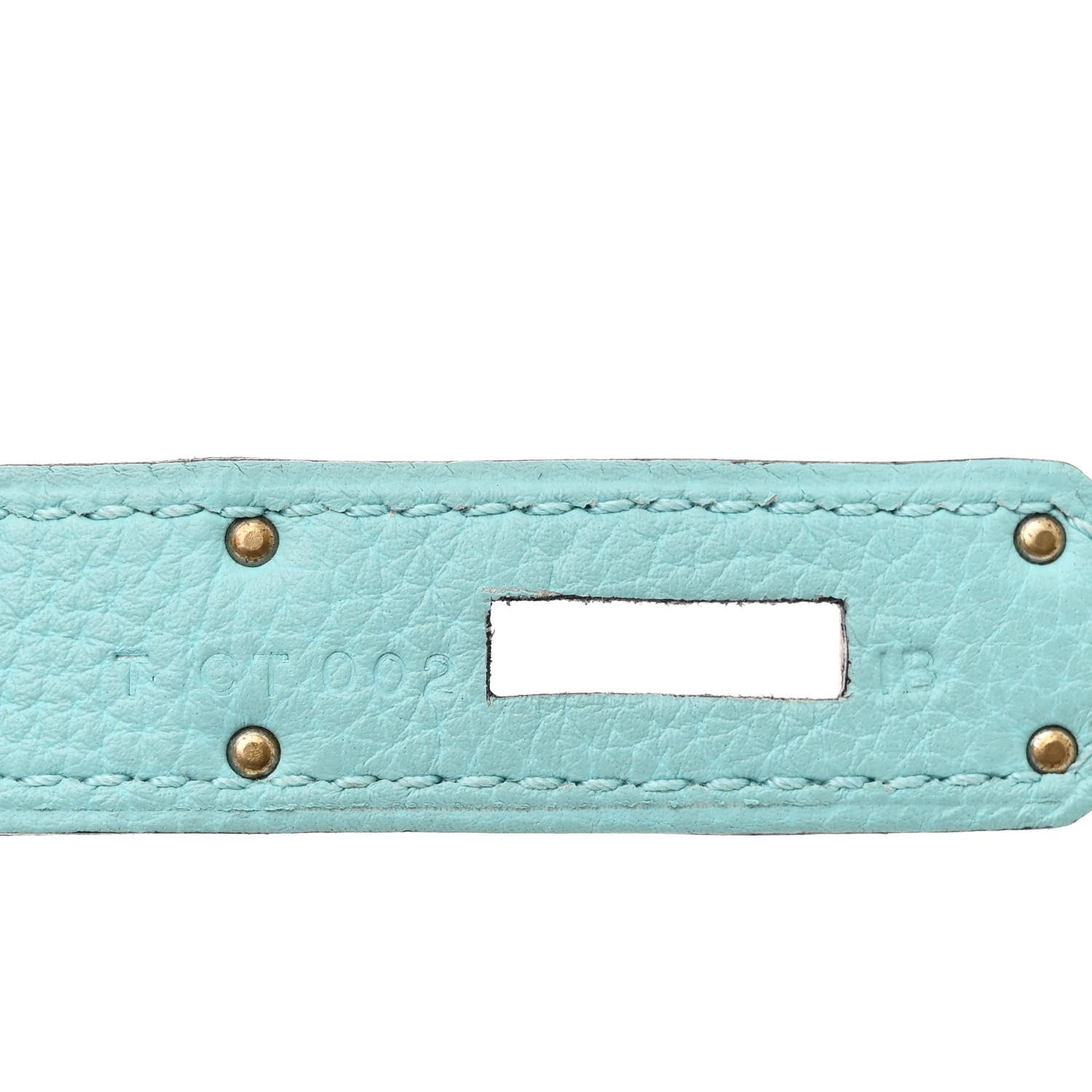 Hermes Togo Kelly Retourne 32 Bleu Atoll 7 of 10