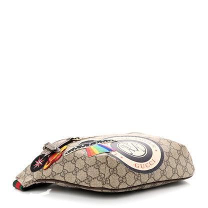 Gucci GG Supreme Monogram Courrier Belt Bag Beige New Acero 4 of 10