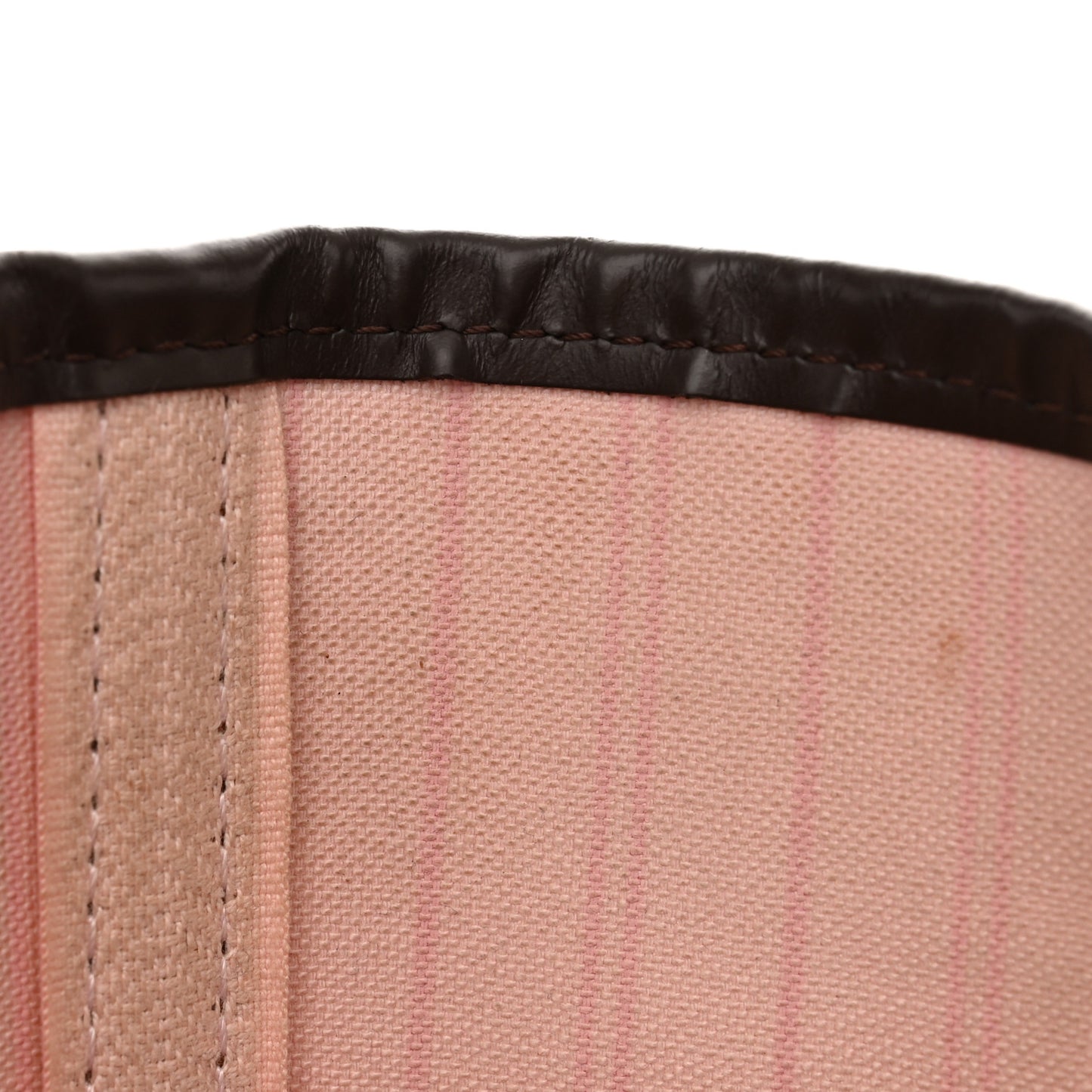 Damier Ebene Neo Neverfull MM Rose Ballerine