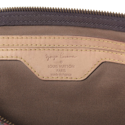 Louis Vuitton Monogram Kusama Town Speedy 30 Red 8 of 9