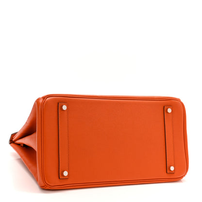 Hermes Epsom Birkin 35 Feu 4 of 11