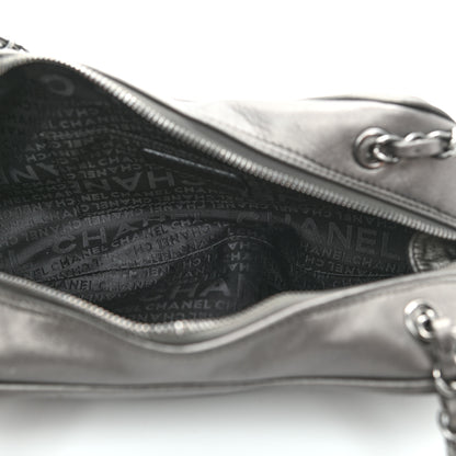 Chanel Metallic Lambskin Tassel Shoulder Bag Silver 5 of 13