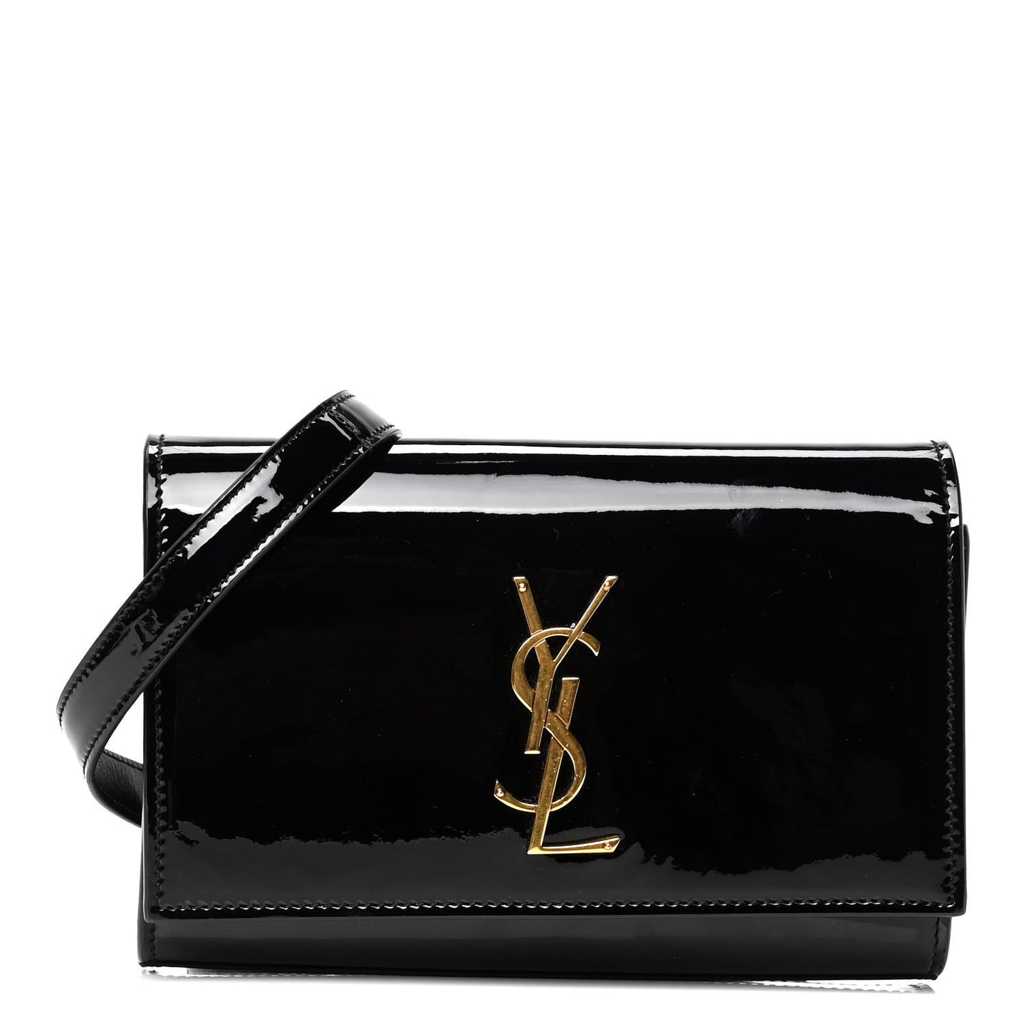 Patent Monogram Kate Belt Bag Black