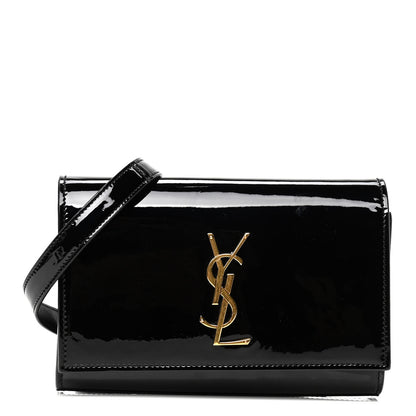 Saint Laurent Patent Monogram Kate Belt Bag Black 1 of 6