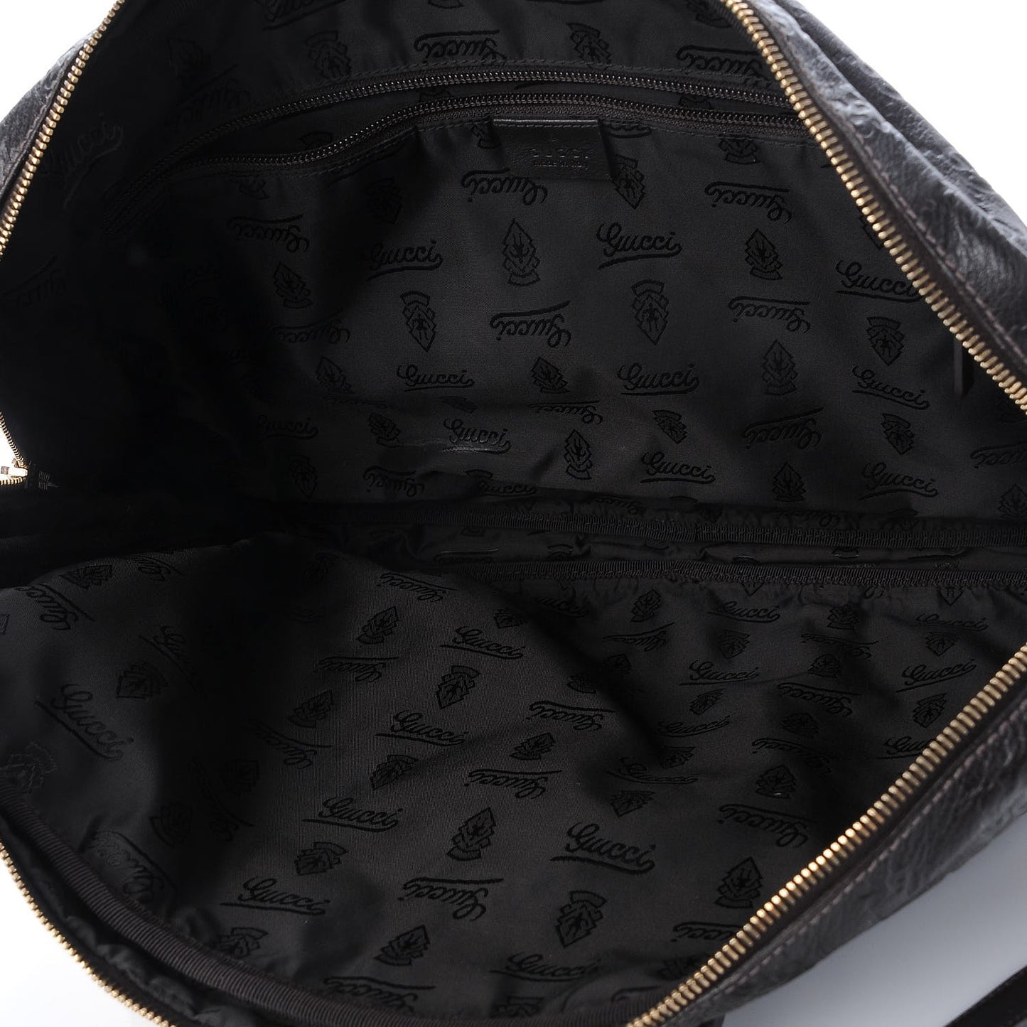 Guccissima Medium Briefcase Chocolate