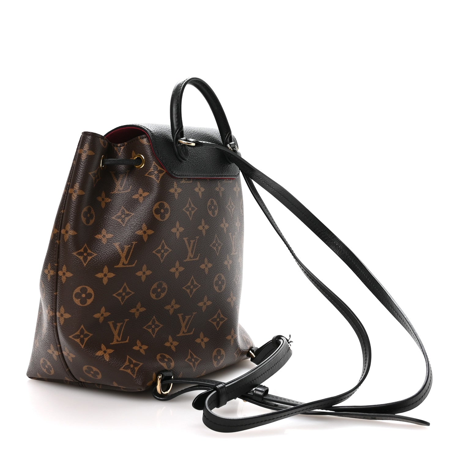 Louis Vuitton Monogram Montsouris PM Black 2 of 10