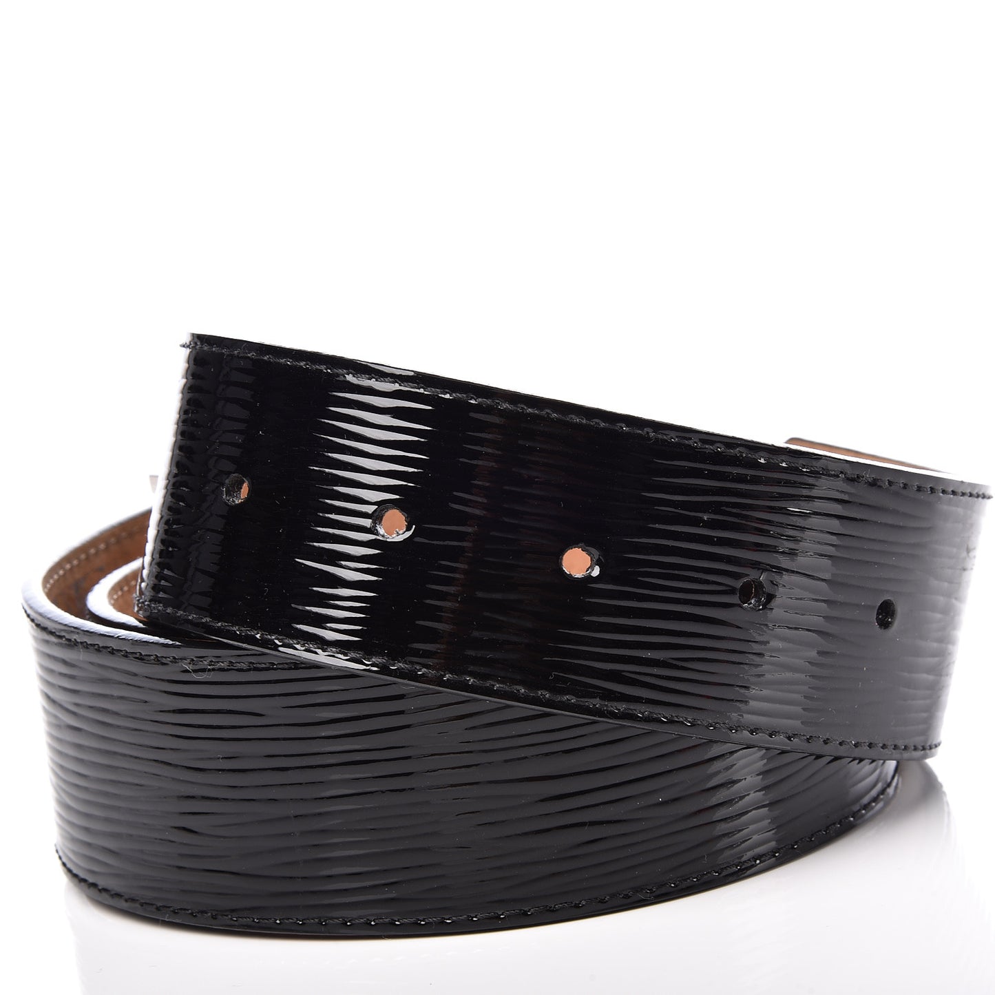 Epi Electric 40mm LV Initiales Belt 85 34 Black