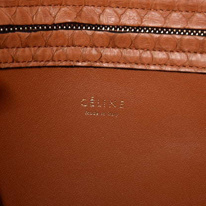 Celine Python Medium Phantom Luggage Light Copper 6 of 7