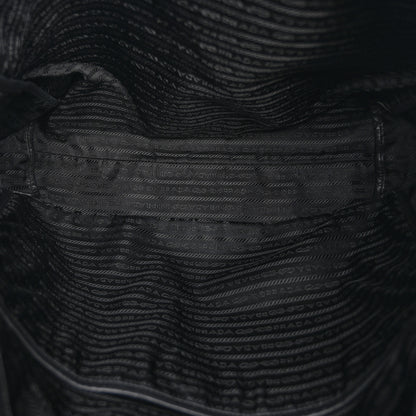 Prada Vitello Daino Tote Black 5 of 10