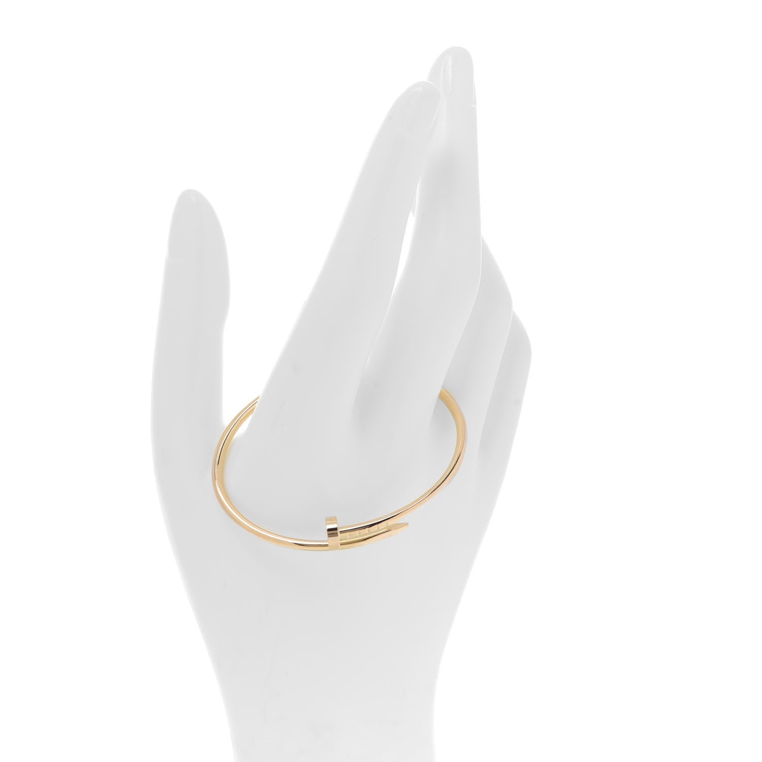 Cartier 18K Yellow Gold Small Juste Un Clou Bracelet 15 2 of 5