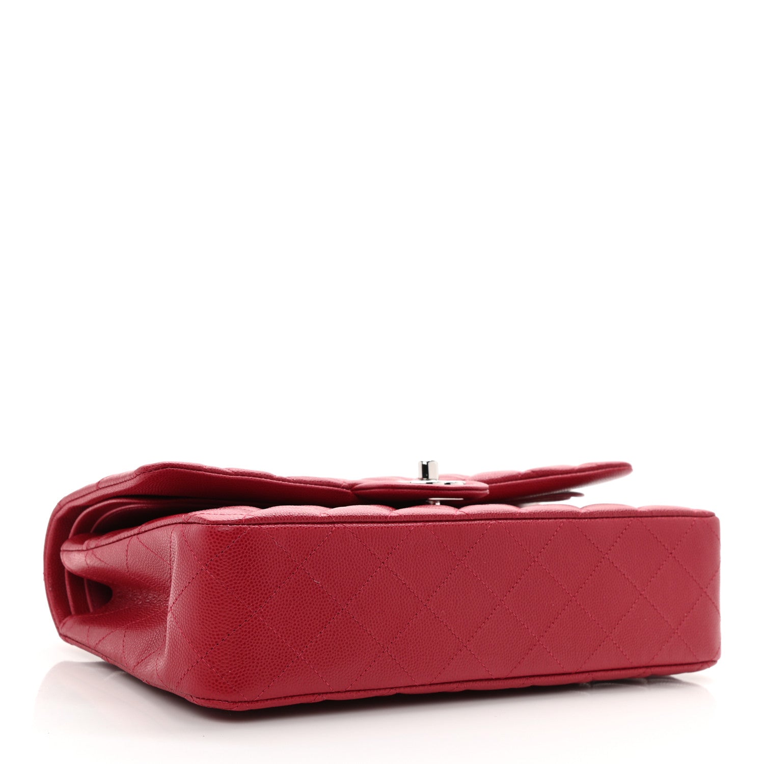 Chanel Caviar Quilted Medium Double Flap Red 4 of 9