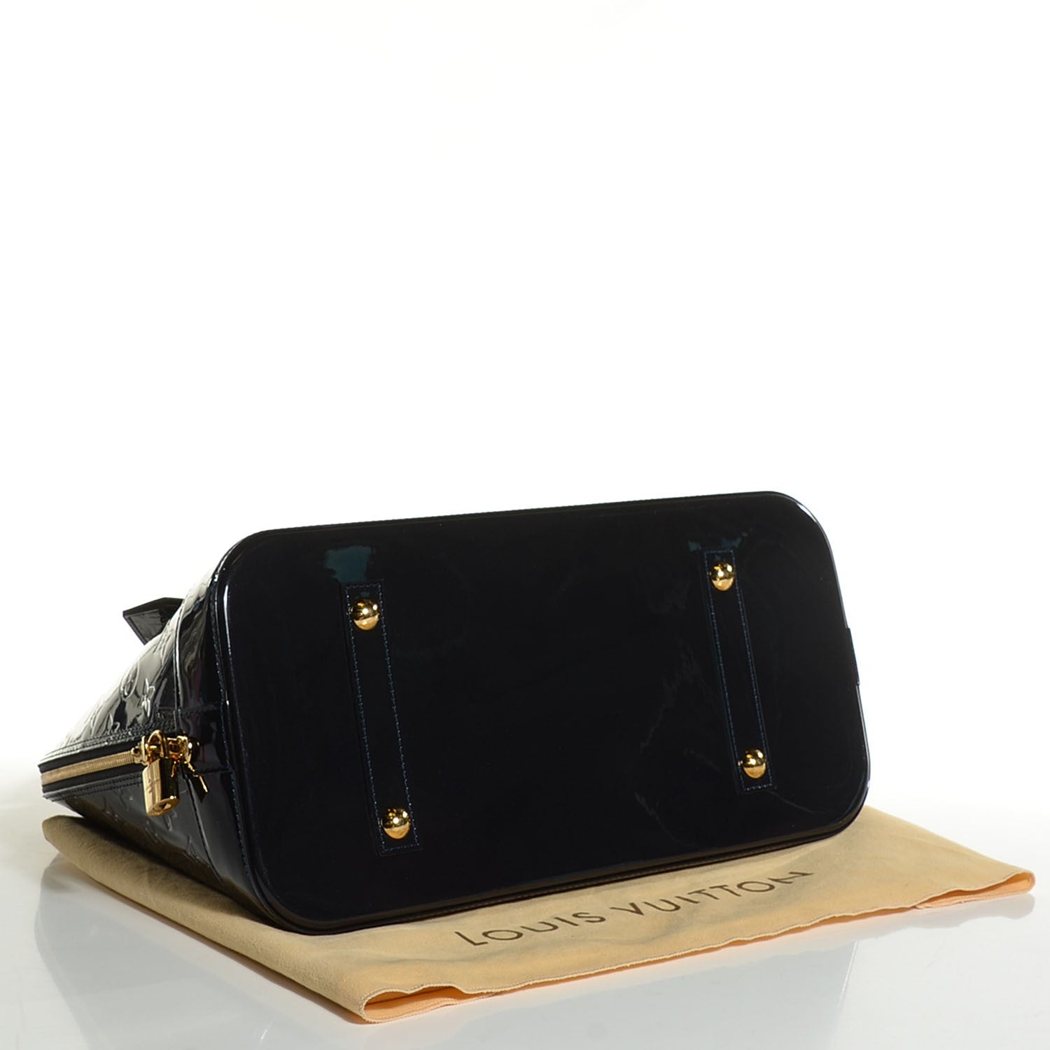 Louis Vuitton Vernis Alma GM Blue Infini 4 of 7