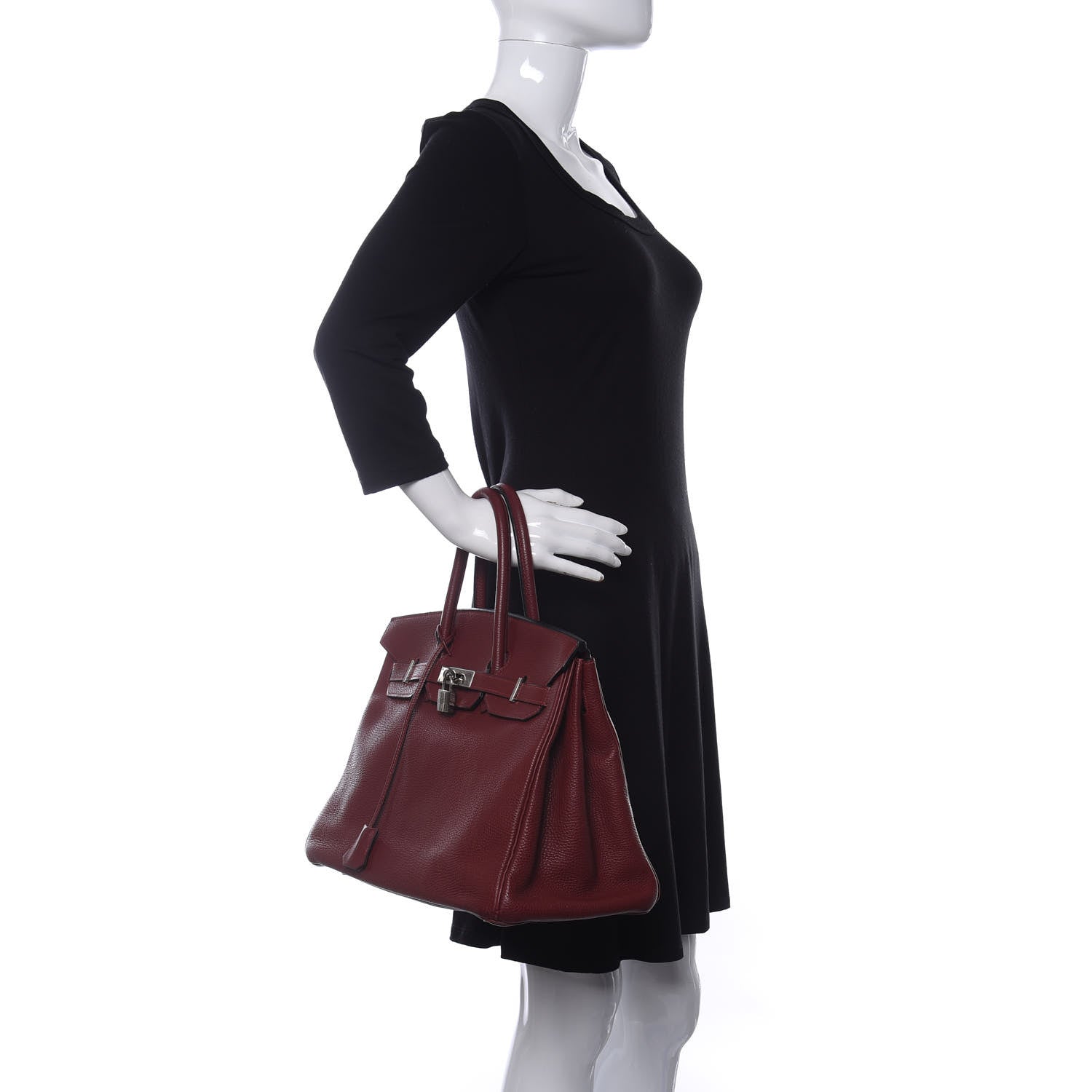 Hermes Togo Birkin 35 Rouge H 2 of 17