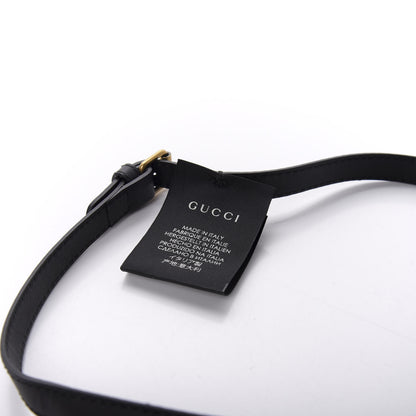 Gucci Calfskin Vinyl Visor S Black Green 6 of 7
