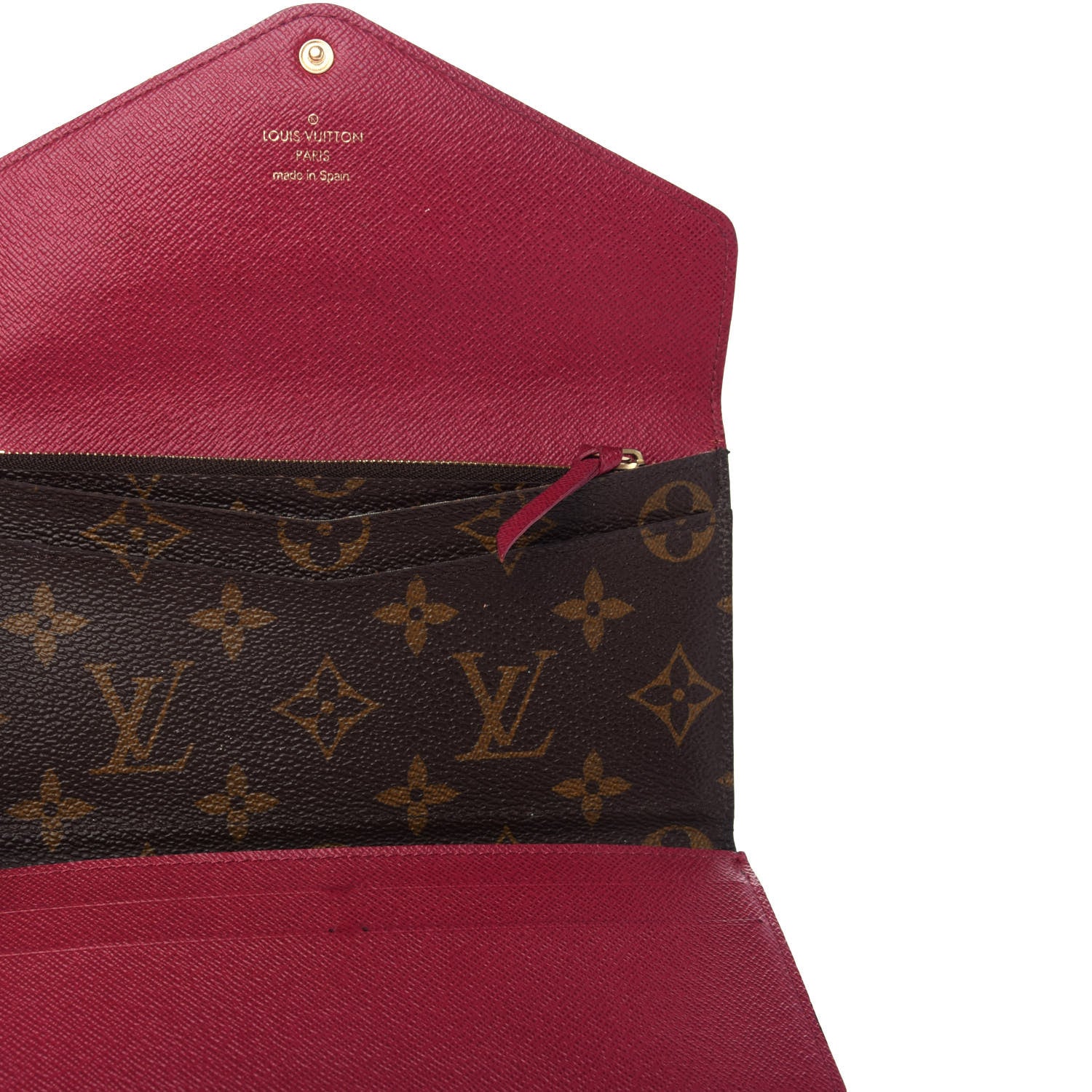 Louis Vuitton Monogram Josephine Wallet Fuchsia 6 of 10