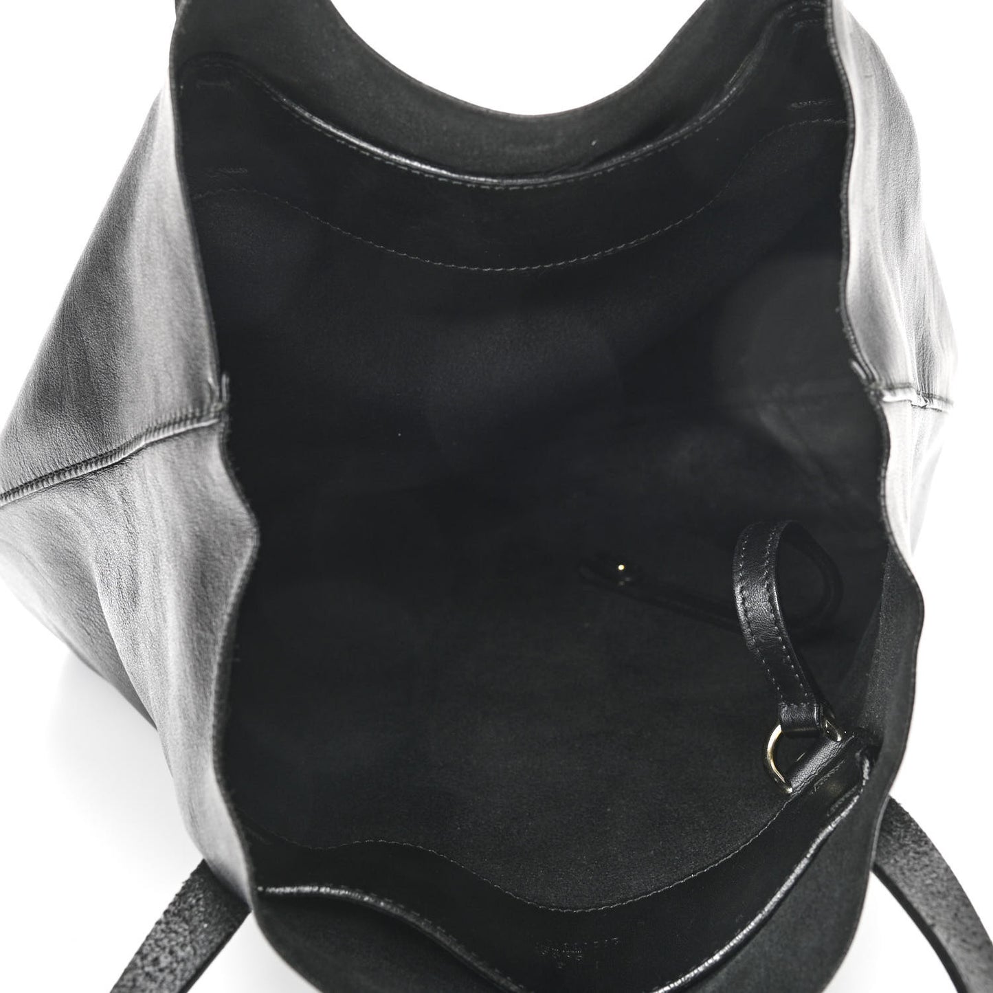 Calfskin Park Avenue Horsebit Small Tote Black