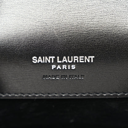 Saint Laurent Smooth Calfskin Mini Solferino Satchel Black 6 of 10