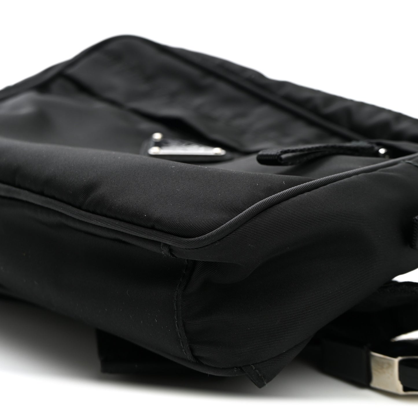 Tessuto Nylon Montagna Belt Bag Black