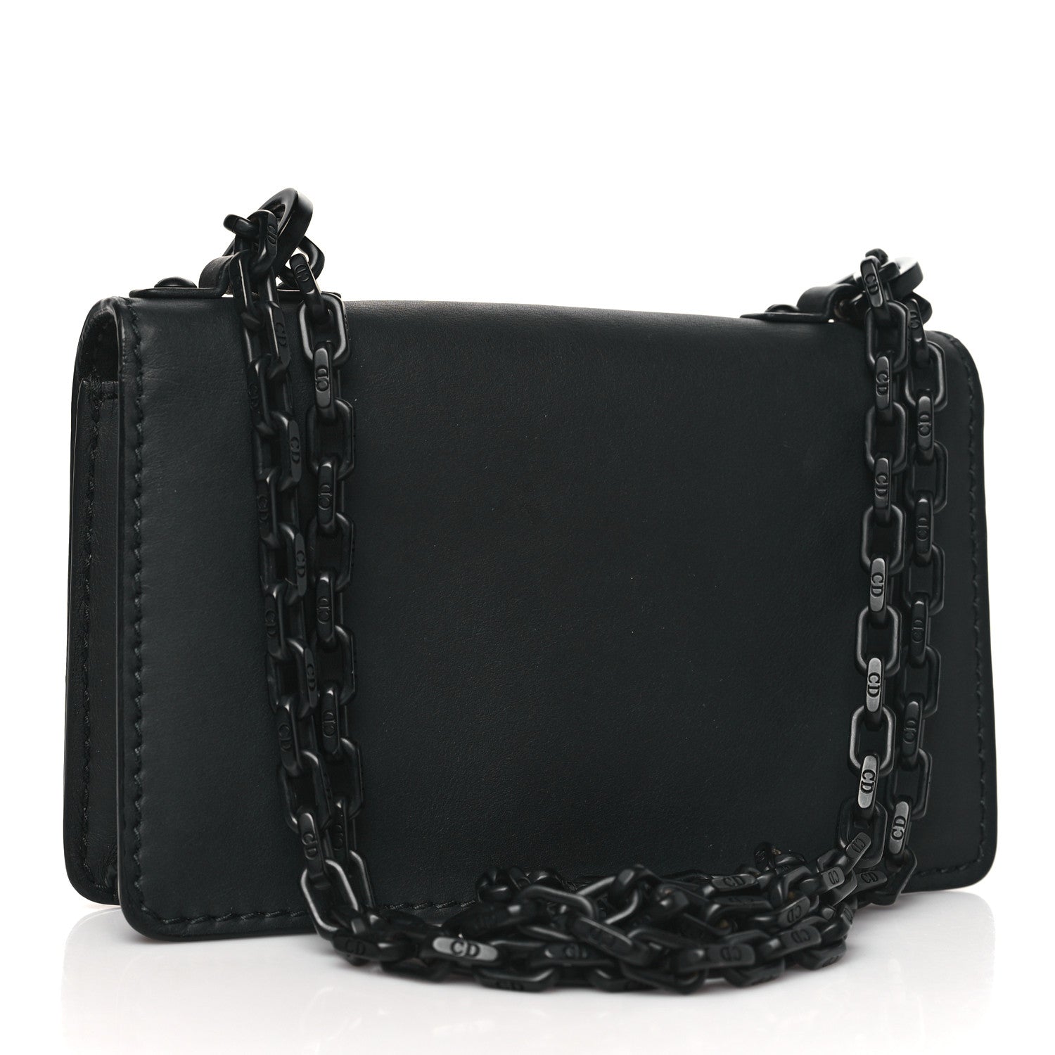 Christian Dior Ultra Matte Calfskin Mini J'Adior Chain Flap Bag Black 3 of 10