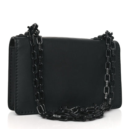 Christian Dior Ultra Matte Calfskin Mini J'Adior Chain Flap Bag Black 3 of 10