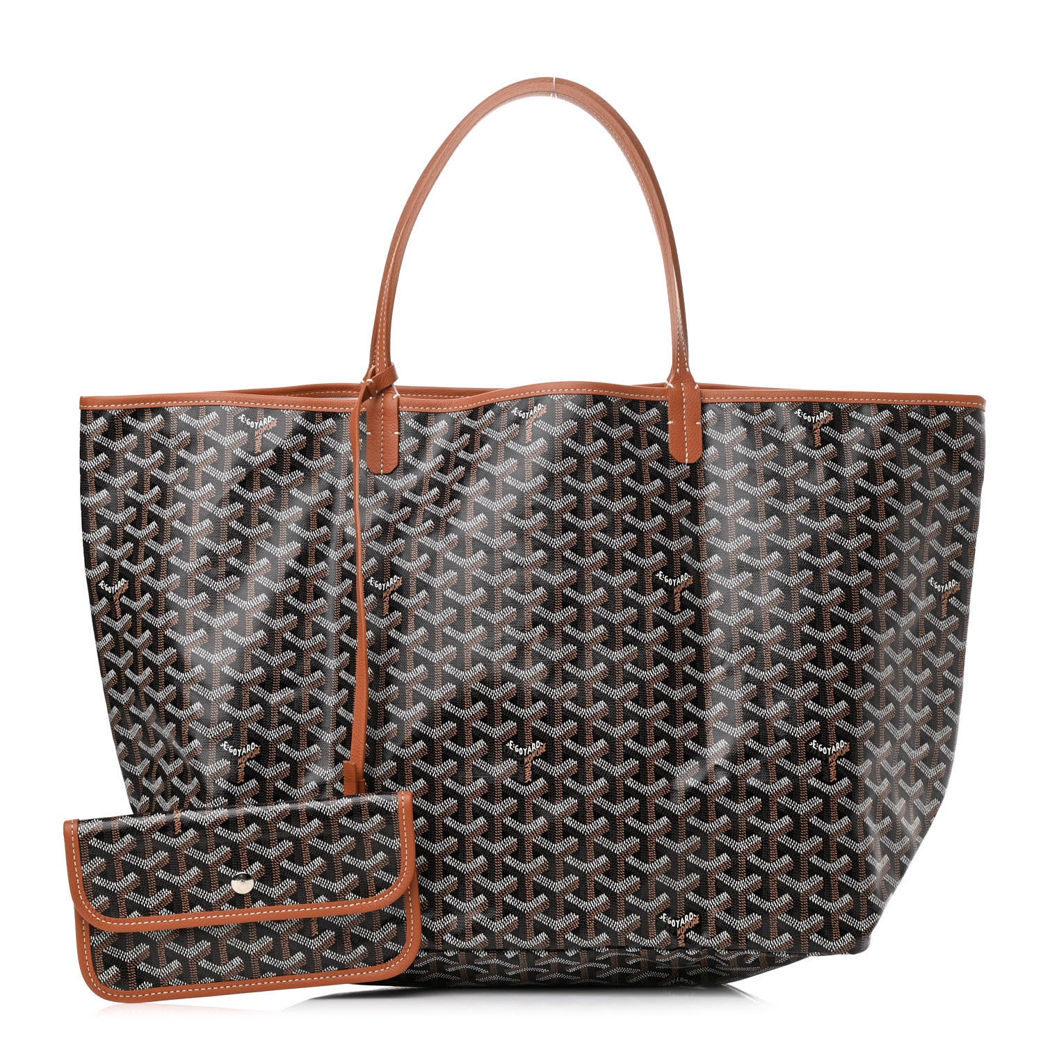 Goyard Goyardine Saint Louis GM Black Gold 1 of 11