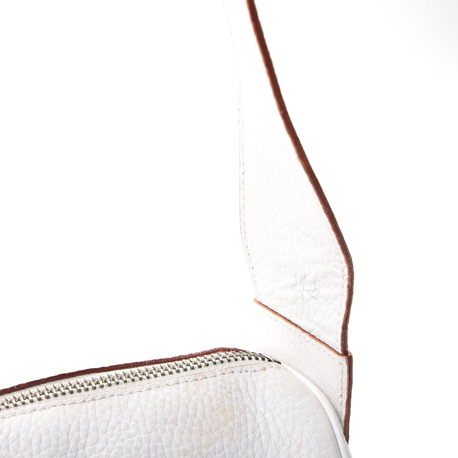 Burberry Grainy Calfskin Shoulder Bag White 10 of 17
