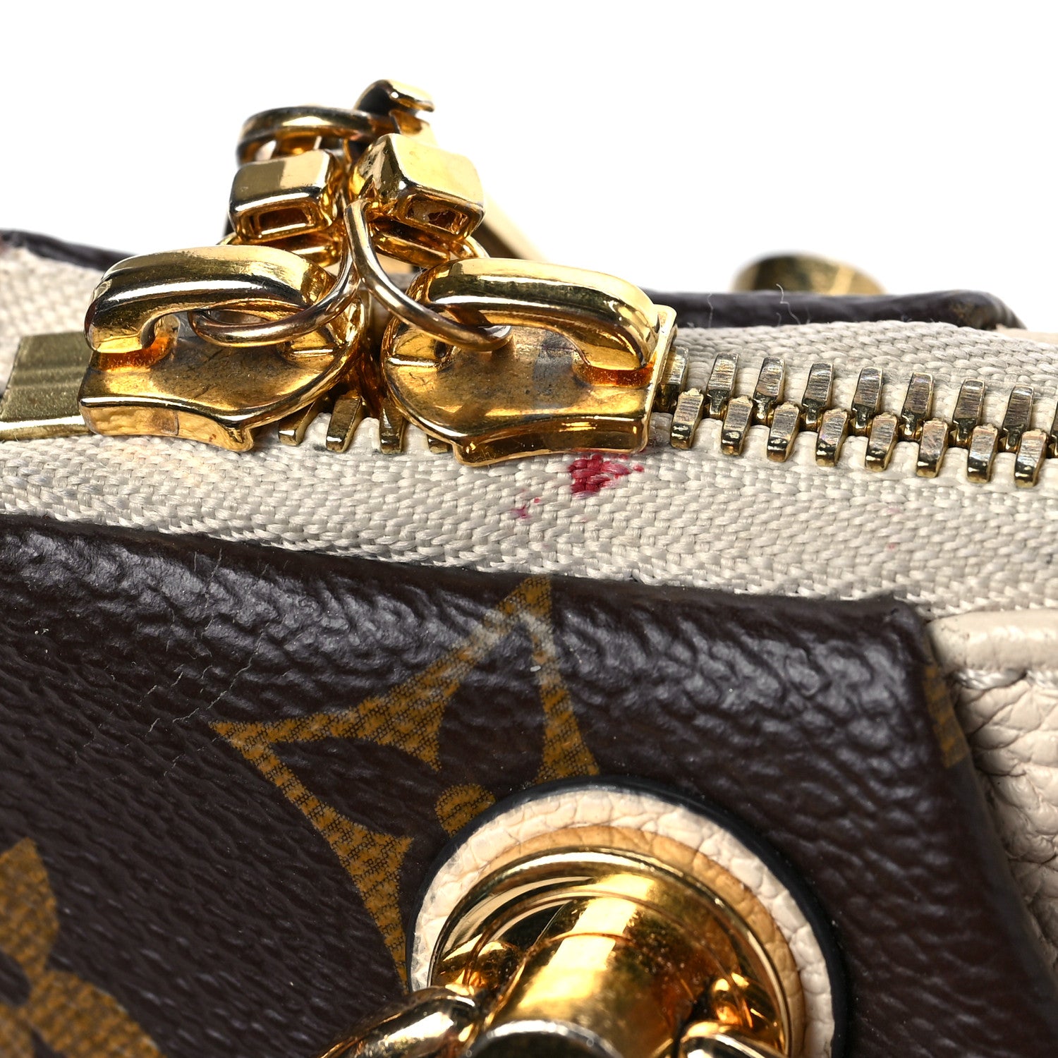 Louis Vuitton Monogram V Tote BB Creme 7 of 10