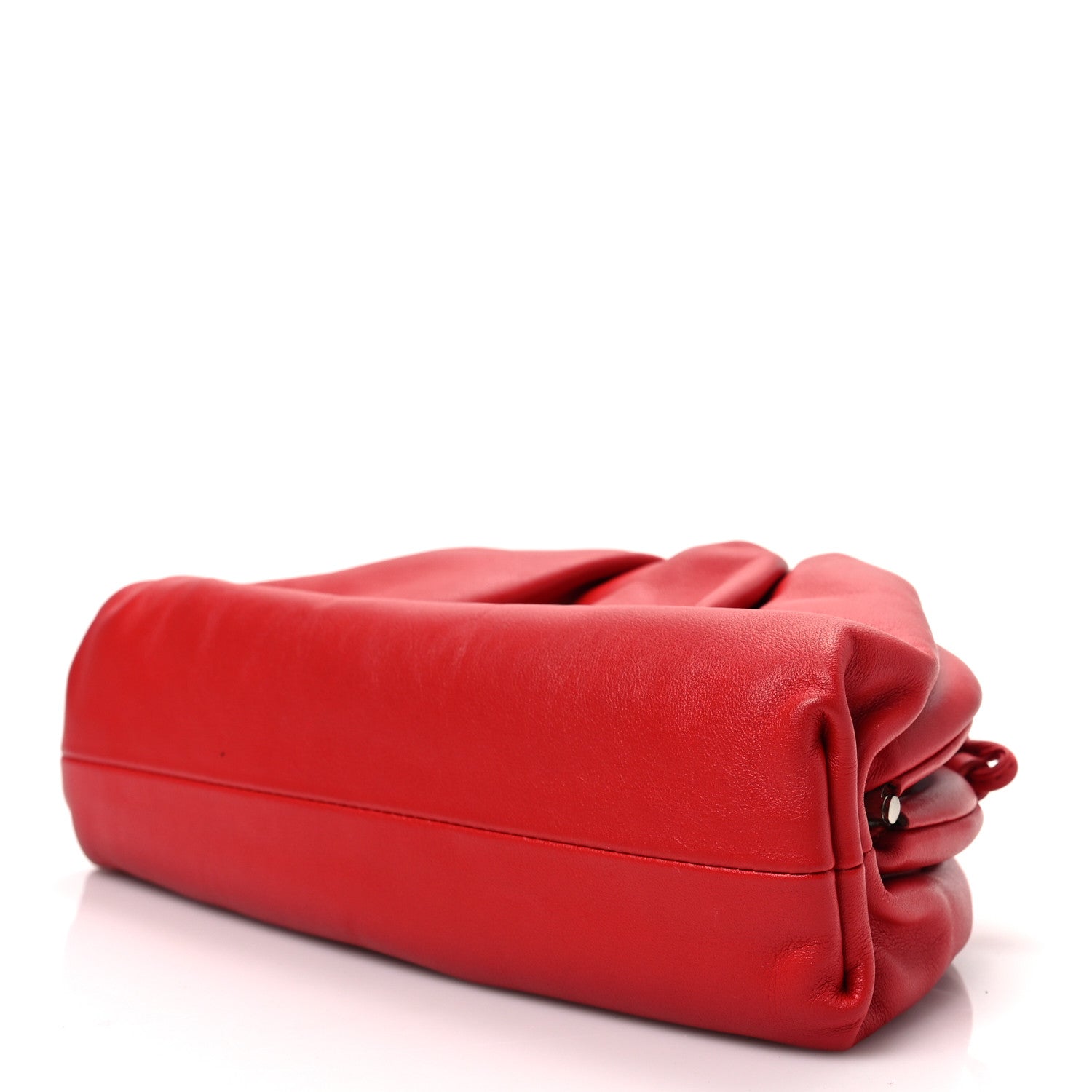 Bottega Veneta Butter Calfskin The Mini Pouch Red 6 of 7