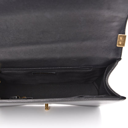 Chanel Lambskin Quilted Large Boy Flap Black 4 of 15