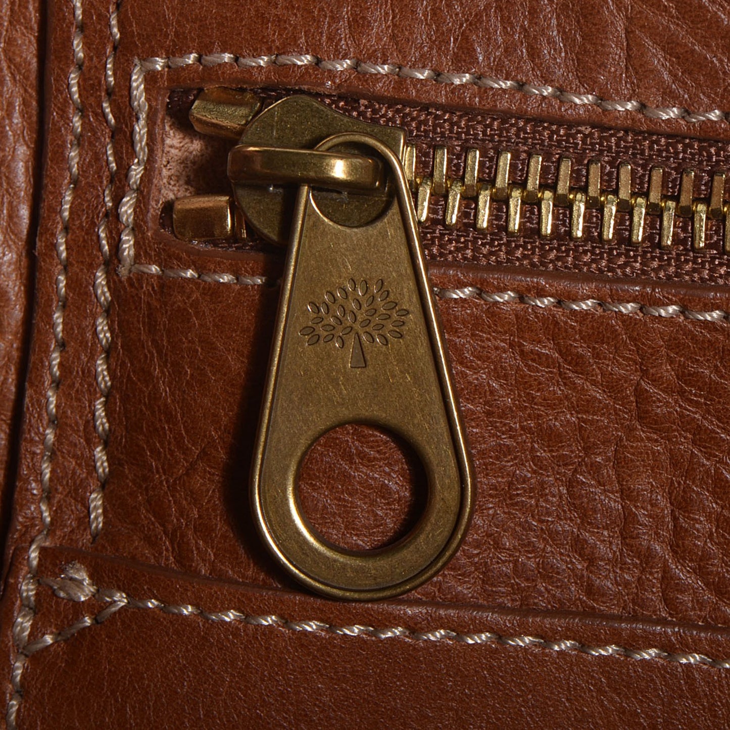 Natural Leather Bayswater Oak